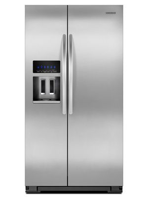 кухненски работник стандартна дълбочина един до друг хладилник архитект серия ii ksf26c4xyy00